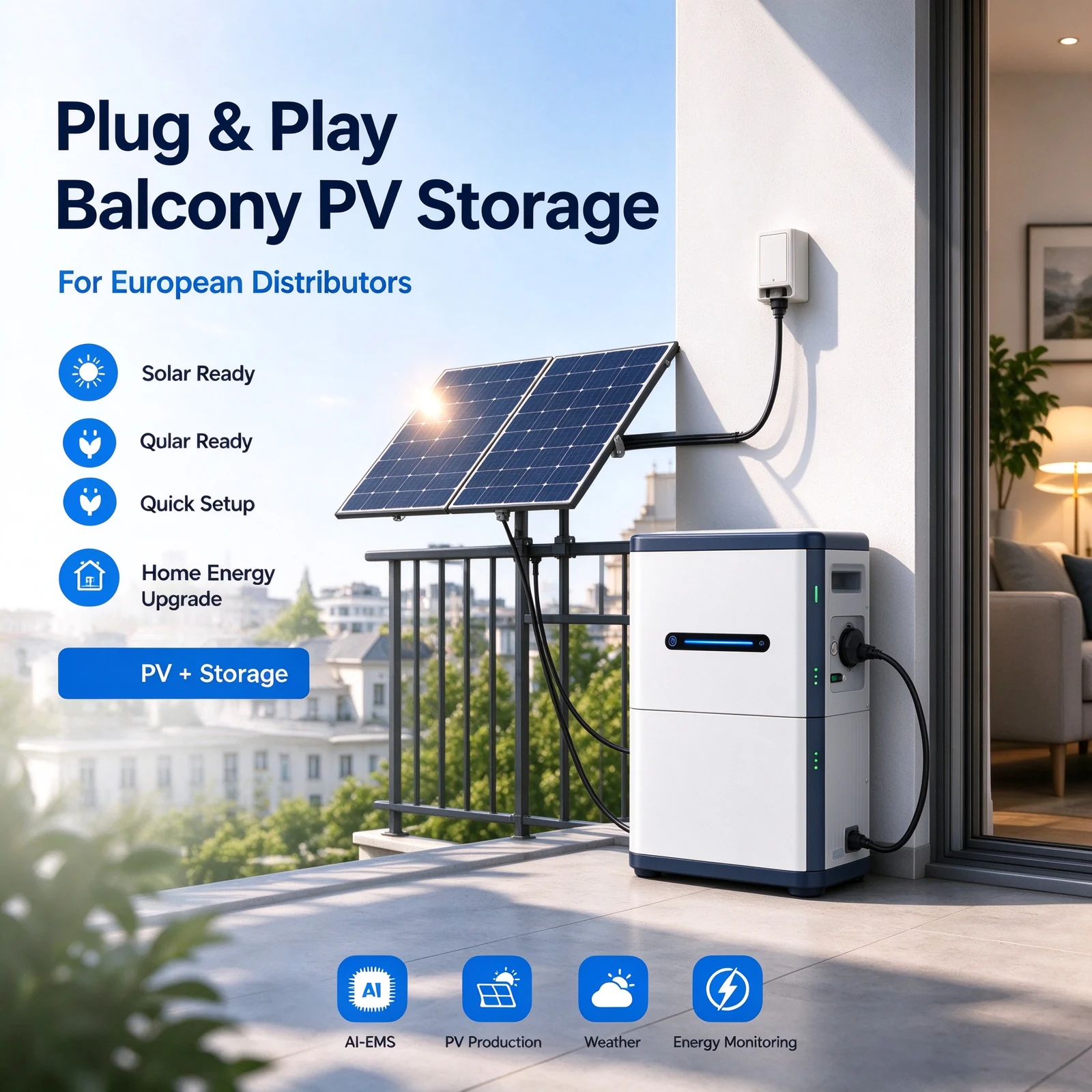 Balcony Solar Storage All-in-One