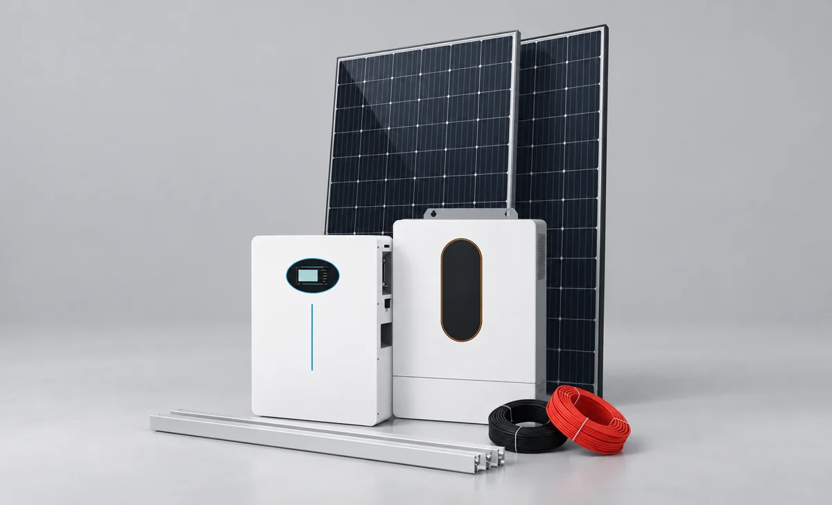 Home & Outdoor Integrated Solar System (5-50kW)