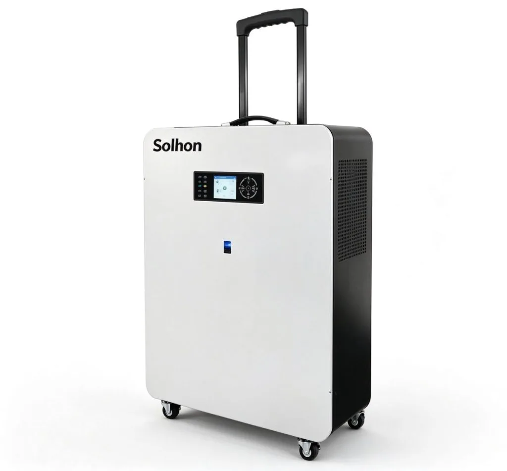 Sistema Solar Portátil Todo-en-Uno (5kVA / 5kWh)