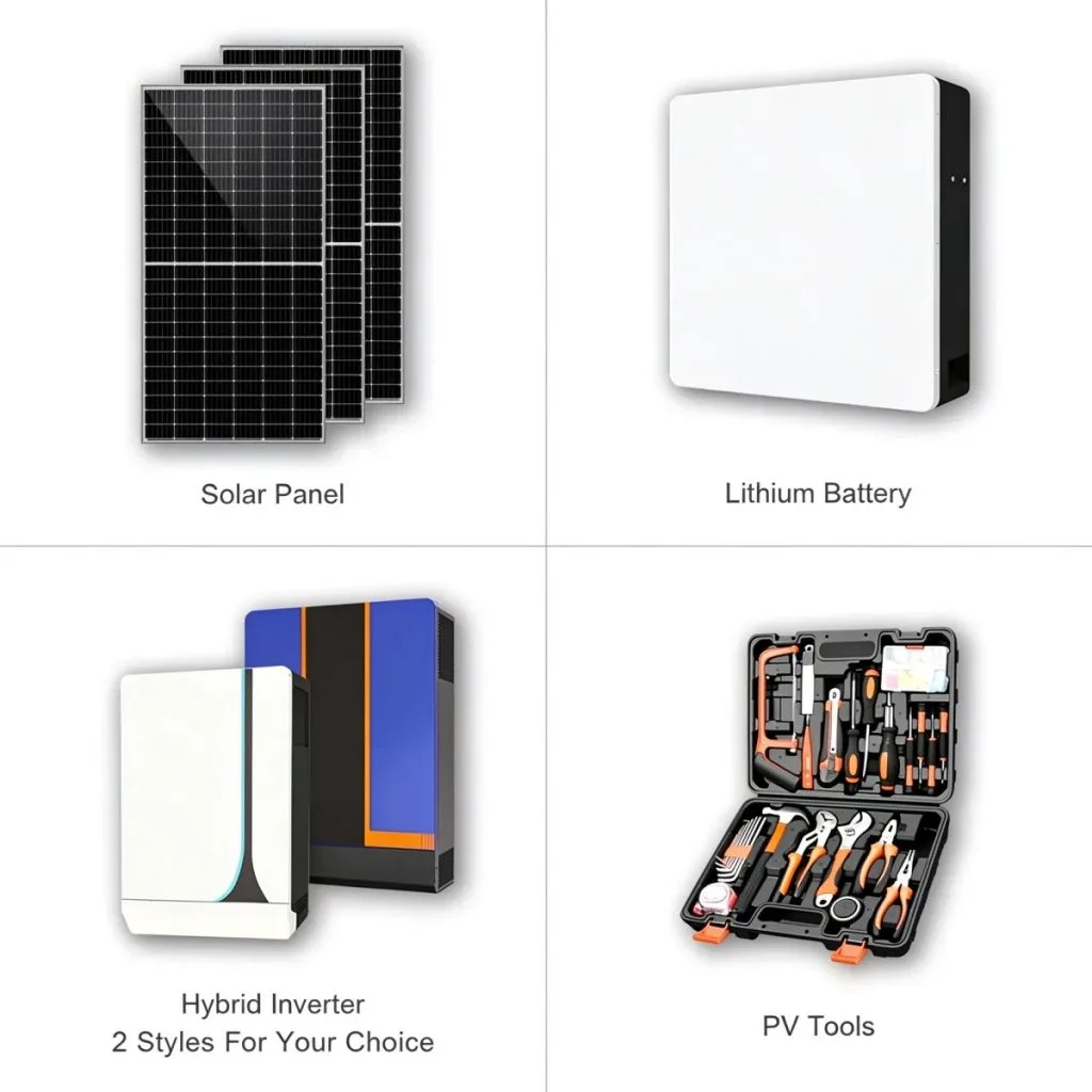 Almacenamiento Solar de Balcón Todo-en-Uno