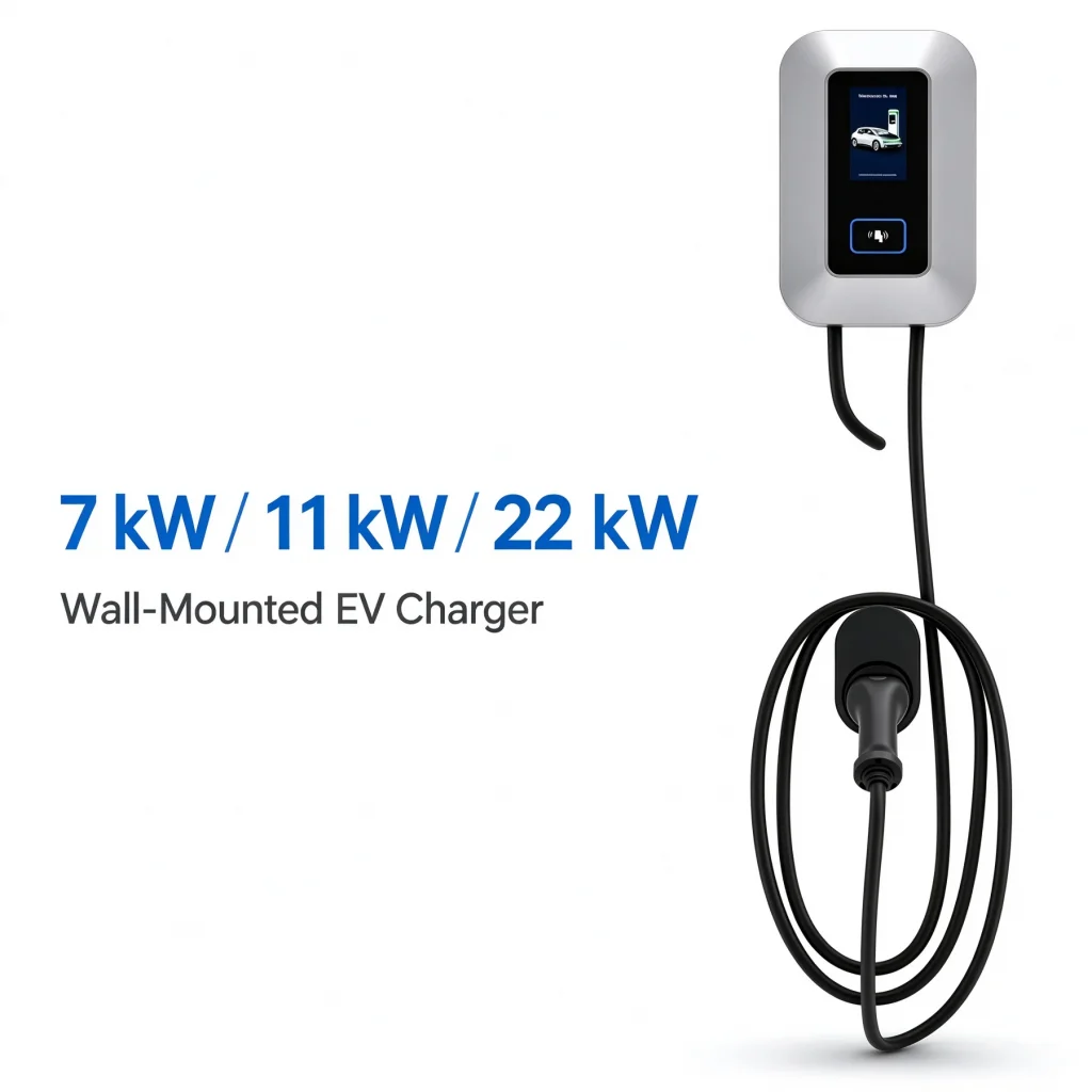 7–22 kW Smart EU AC EV Charger