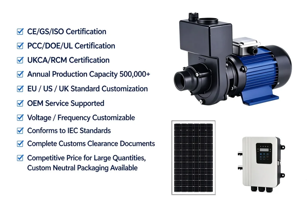 Solar Surface Centrifugal Pump